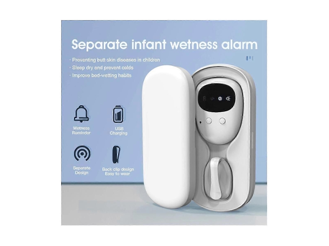Alarme Sem Fio Para Enurese Noturna Com Receptor E Transmissor De Encaixe, Dispositivo De Lembrete Para Crianças Que Precisam Usar O Penico.