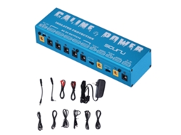 Fonte de alimentação Primerox, isolada, para pedal de guitarra, 9V-36W, plug UK | S/MARCA
