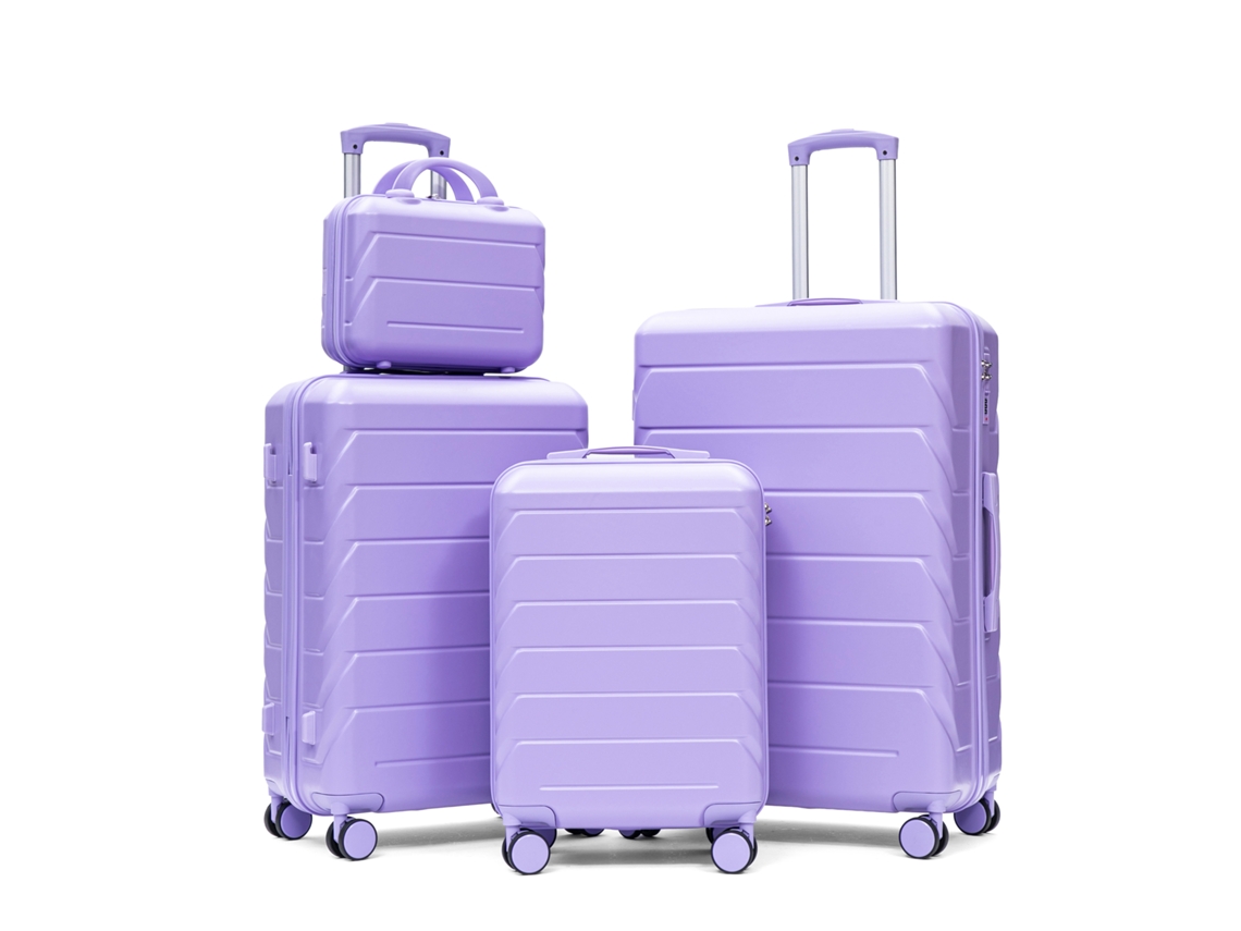 Conjunto De Malas De Viagem De 4 Peças (nécessaire De 14 Polegadas + Mala De 20/24/28
