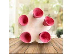 Copo De Bebida Para Abelhas - Design Ecológico, Fácil De Usar E Versátil Para Jardins E Espaços Ao Ar Livre Vermelho