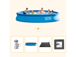 Intex Piscina Easy Set Redonda - 457x84 Cm - 5-peças S195