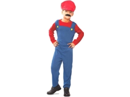 Fato de Menino DISFRAZZES Super Mário (Tam: 5 a 6 anos)