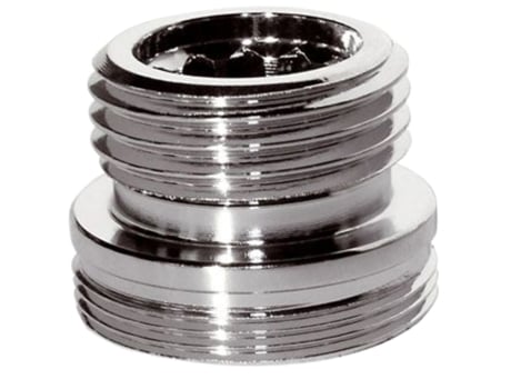 Adaptador de Metal para Redução de Torneira de Água 24mm Macho para União de Rosca BSP de 1/2 Polegada Macho