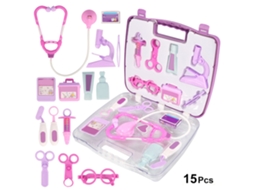 Mali conjunto Brinquedo Médico Role Play para Crianças Meninas Rosa/roxo Presente