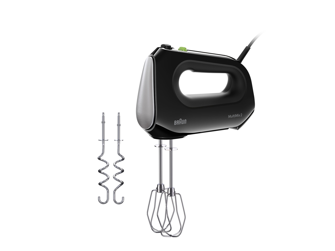 Batedeira BRAUN Multimix 2 HM 2110 + Acessório (500 W - 4 velocidades - Preto)