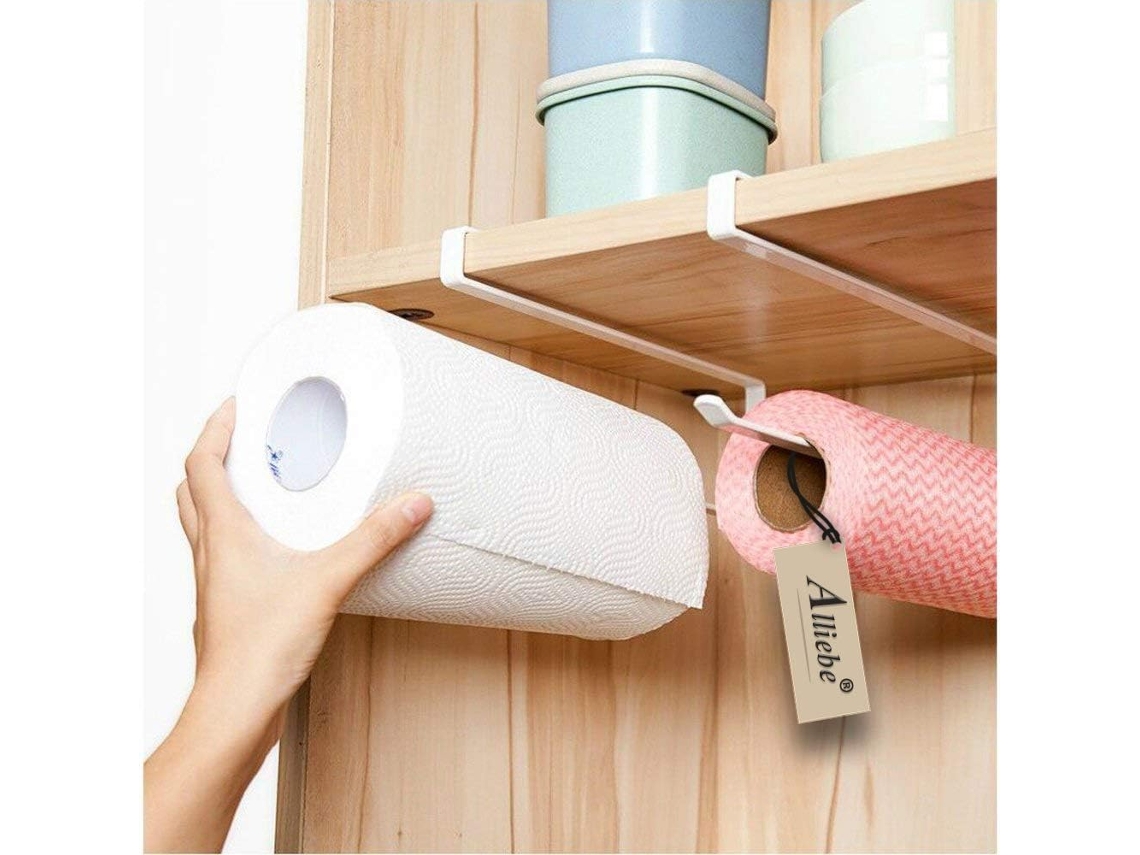 Suporte Para Papel Toalha Embaixo Do Armário Sem Furar Suporte Para Rolo De Papel Aquaforge