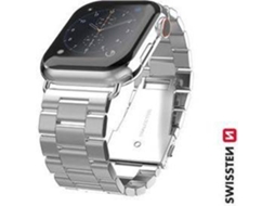 Bracelete Apple Watch 38/40 mm SWISSTEN Prateado