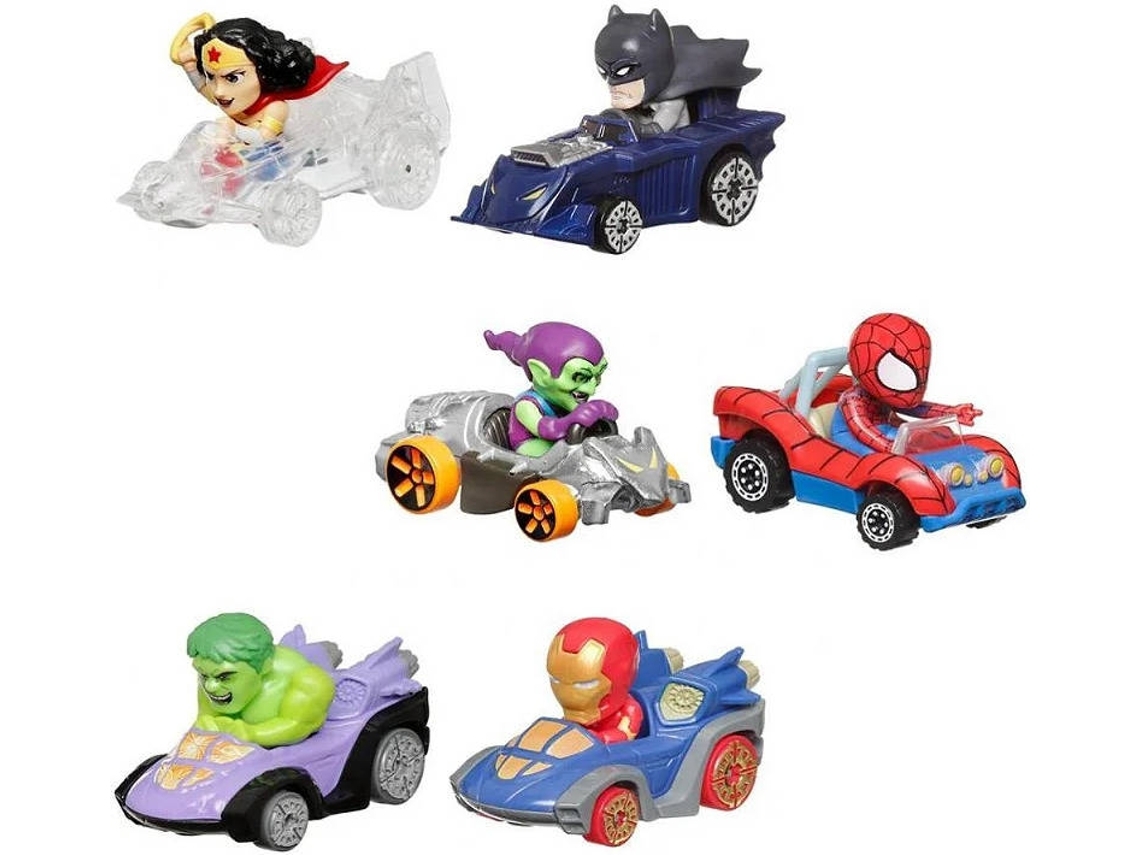 Pack 2 Carros HOT WHEELS Racerverse (Outlet Caixa Aberta - Envio aleatório - Idade Mínima Recomendada: 3 anos)
