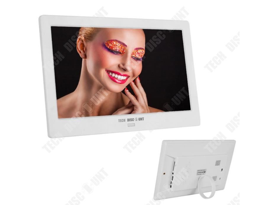 Lurelia Moldura Digital 10 Polegadas 1024x600 Relógio Calendário Usb