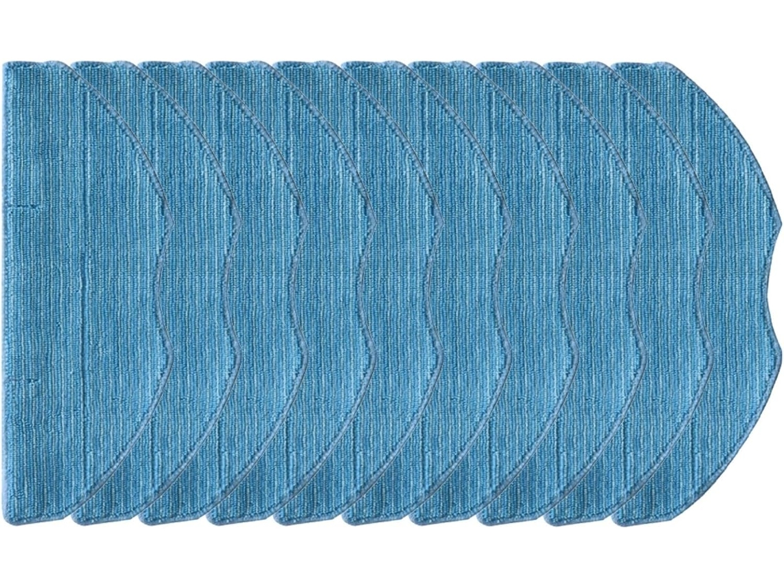 Panni Per Mocio Tapo, In Microfibra, Blu, Confezione Da 10 Pezzi,