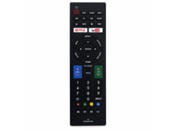 Comando À Distância Para Tv Lcd Compatível Com Sharp Gb234wjsa Com Atalhos Netflix E Youtube_zhd