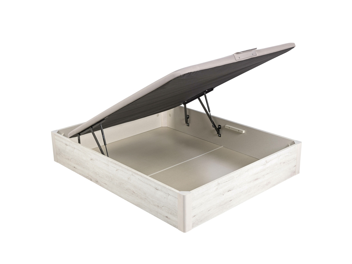 Sommier com Arrumação PIKOLIN Design Tampo Único - 150x190cm (31 Cm de Altura - Glaciar)