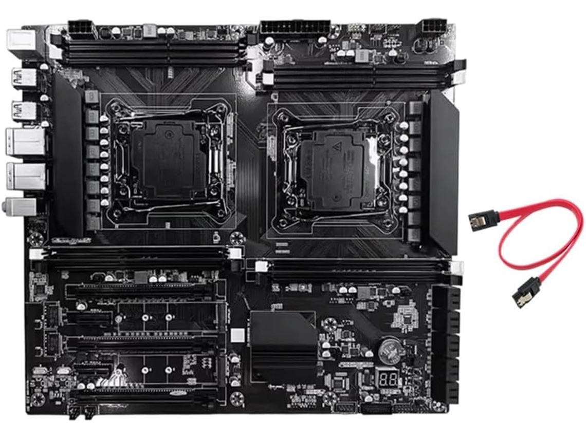 Placa mãe Compatível com Processadores Duplos E5 2678 V3 2676 SFUSHOS