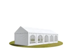 Tenda para Festas 4x10 M, PVC 750, com Base Reforçada, Porta-Ferramentas Branco