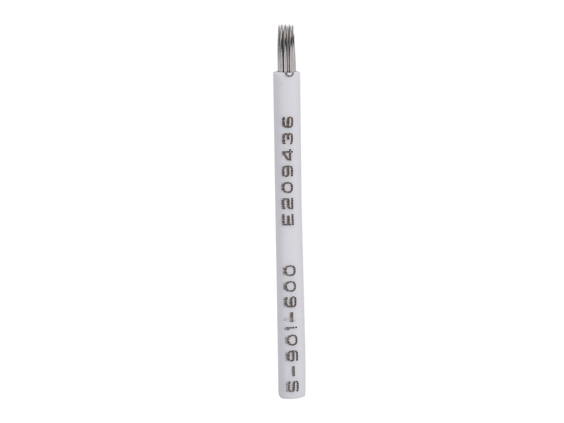 Agulhas De Microblading (50 Unidades, Aço Inoxidável, Modelo 17rs) Eoocoo