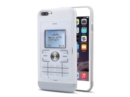 Capa LAXISCREED Iphone7 Plus Prata Suporta Chamadas