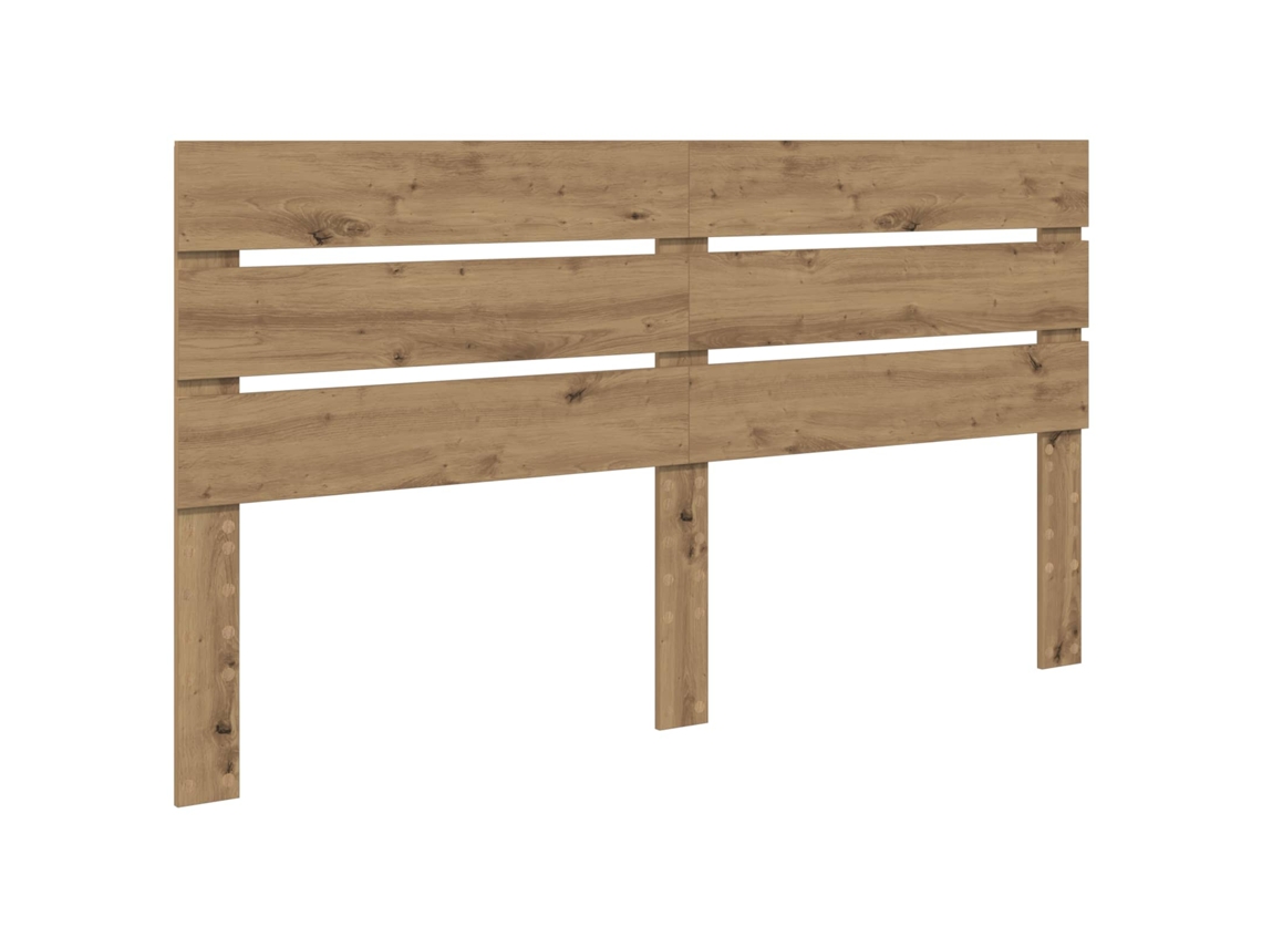 Cabeceira Carvalho Artesanal Madeira Processada 160 cm MAISON EXCLUSIVE