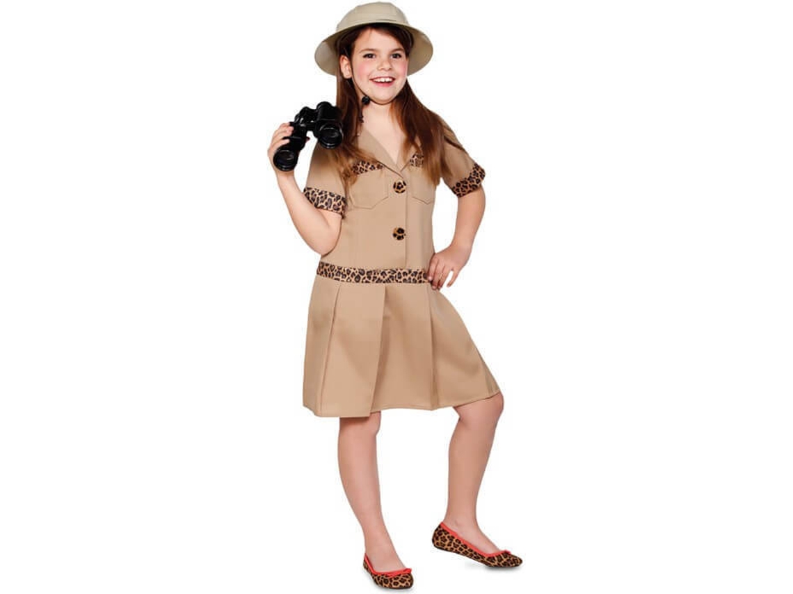 Fato de Menina DISFRAZZES Exploradora De Safari (Tam: 10 a 12 Anos)