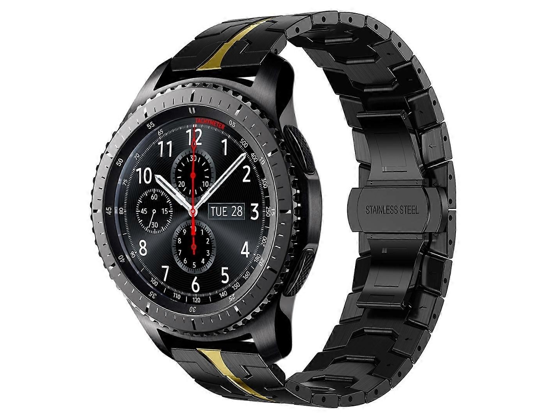 Pulseira De Metal Em Aço Inoxidável Para Samsung Gear S3 Frontier Armor