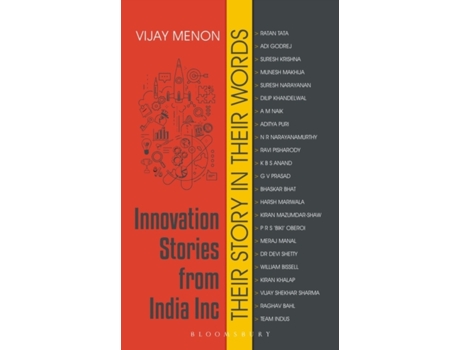Livro Innovation Stories From India Inc De Vijay Menon (inglês)