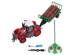 Walshlxq brinquedo Transportador de Madeira de Liga com Controle Remoto Modelo Plástico Macio para Jogos de Rpg