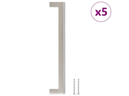 Cabinet Handle, Cabinet Handles Vidaxl Prateado Aço Inoxidável (192 Mm)