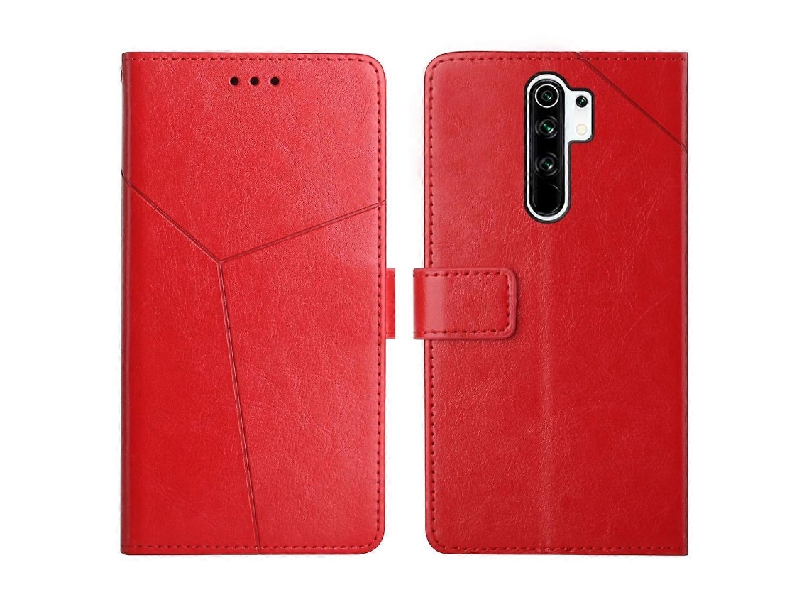 Capa De Couro Com Costura Horizontal Para Xiaomi Redmi 9 Y