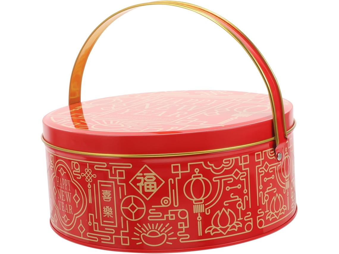 Caixa De Doces De Lata Vermelha - Presente Ideal Para Festas E Casamentos.