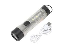 2026 lanterna Chaveiro Led Mini Bolsa 700 Fluxo Luminoso Porta de Carregamento Type C Camping Noturno