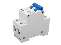 Laxiscreed Disjuntor Miniture 2p 500v Para Sistemas Solares, Montagem Em Din Rail