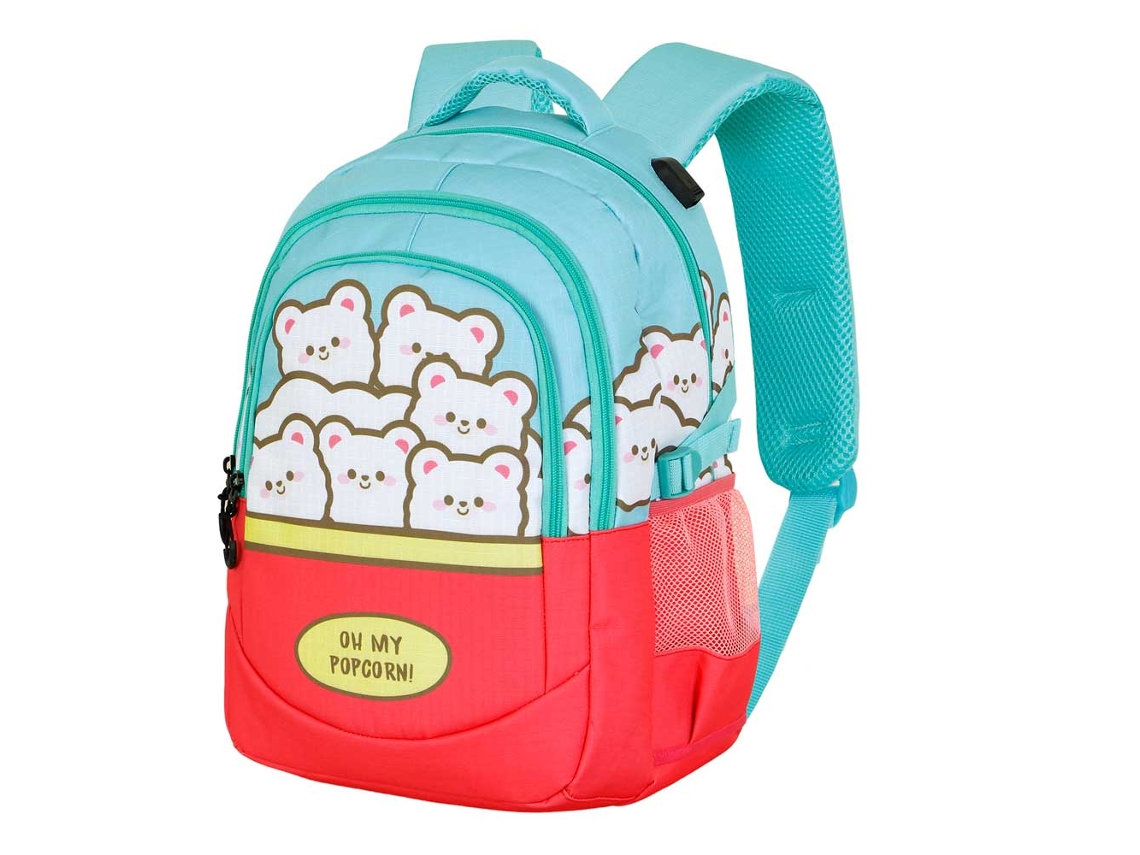 Oh My Pop Popcorn Mochila Running Plus Azul Oh My Pop!