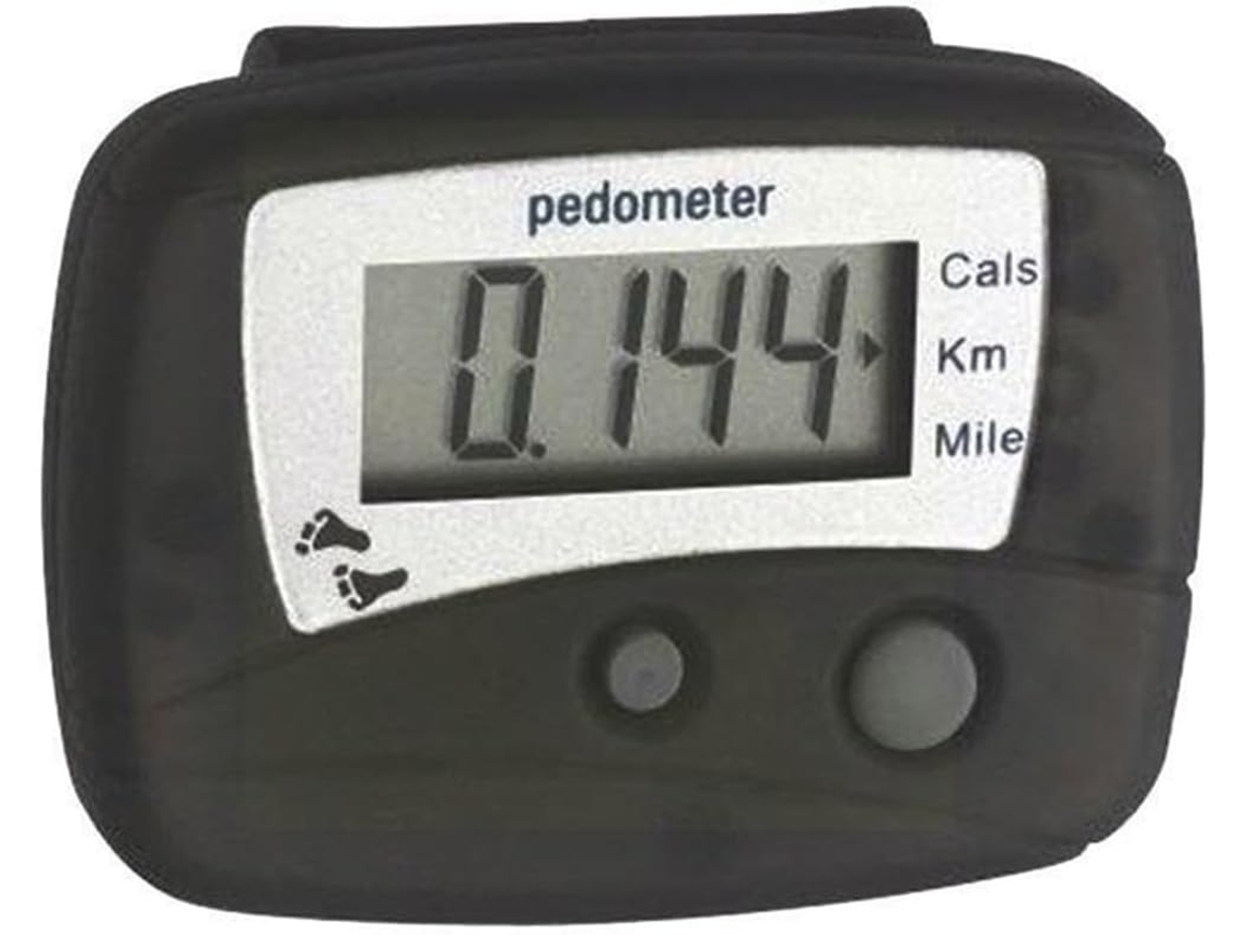 Podômetro Numérico Portátil Preto com Tela Lcd Multifuncional, Contador de Calorias La Marche em SFUSHOS