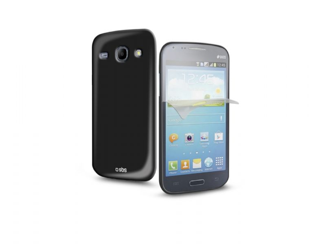 Capa TPU SBS p/ Samsung Galaxy Core I-8260 + Pelicula protetora de ecrã