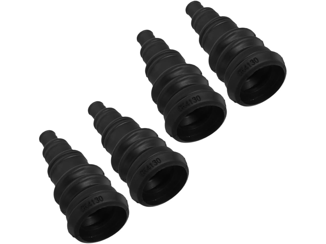 Kit Com 4 Protetores de Capa Ilhós Borracha Resistentes aos UV