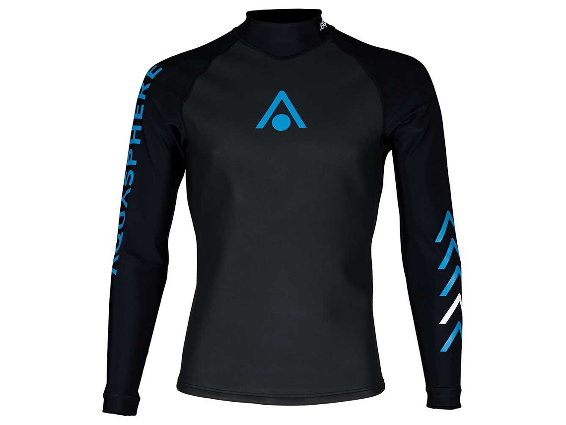 T-Shirt de Manga Comprida Uv Aquaskin Azul Saquasphere