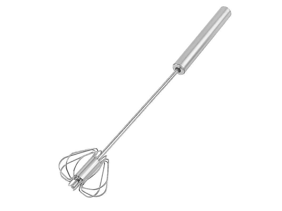 Batidor de Huevos Manual de Acero Inoxidable S/MARCA