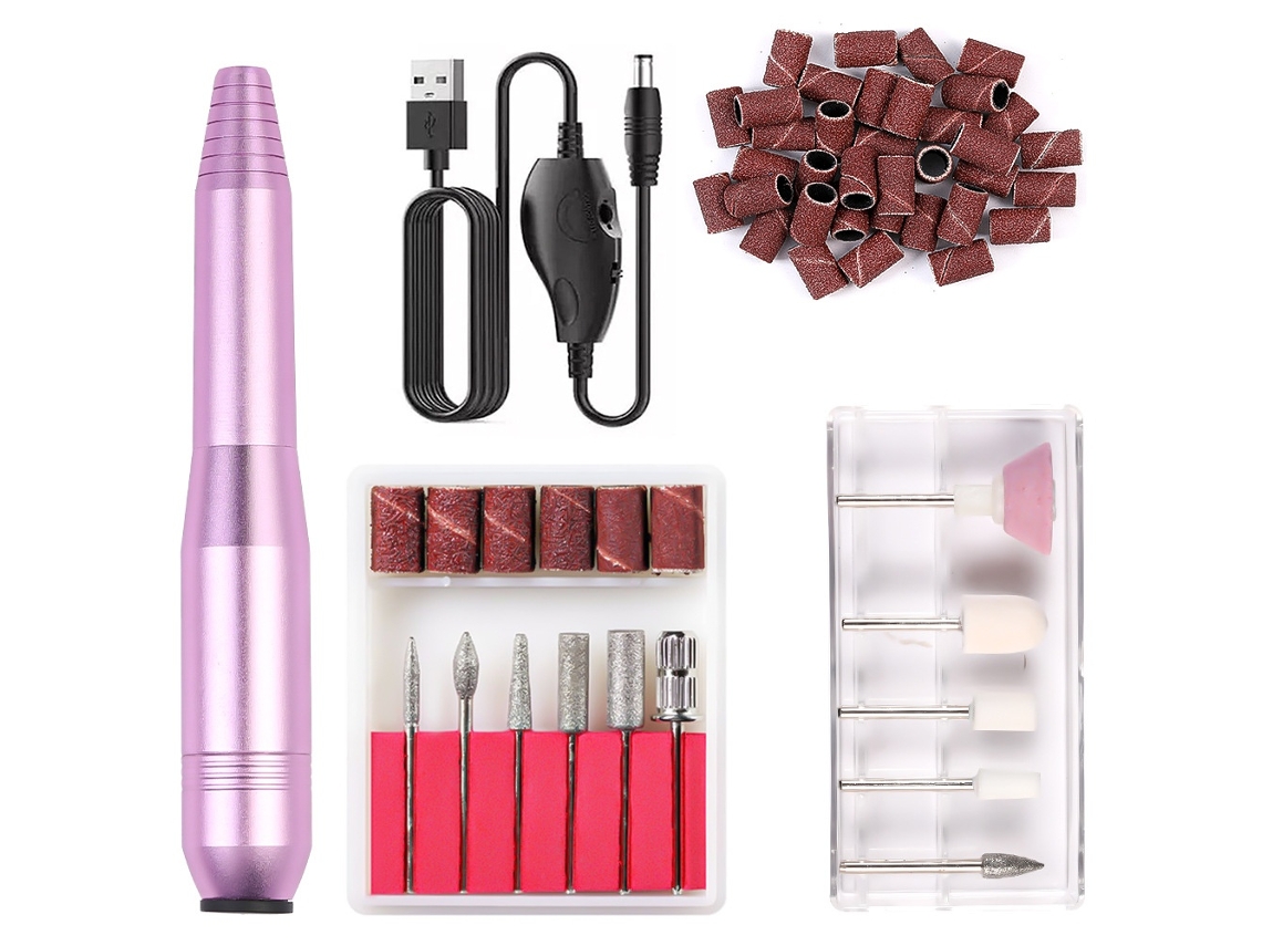 Kit De Manicure Usb Para Manicure E Pedicure Elysve