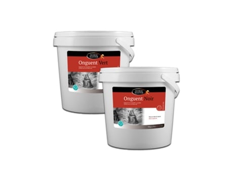 Óleo para nutrição de cascos de cavalos com louro HORSE MASTER Onguent Vert 10 L