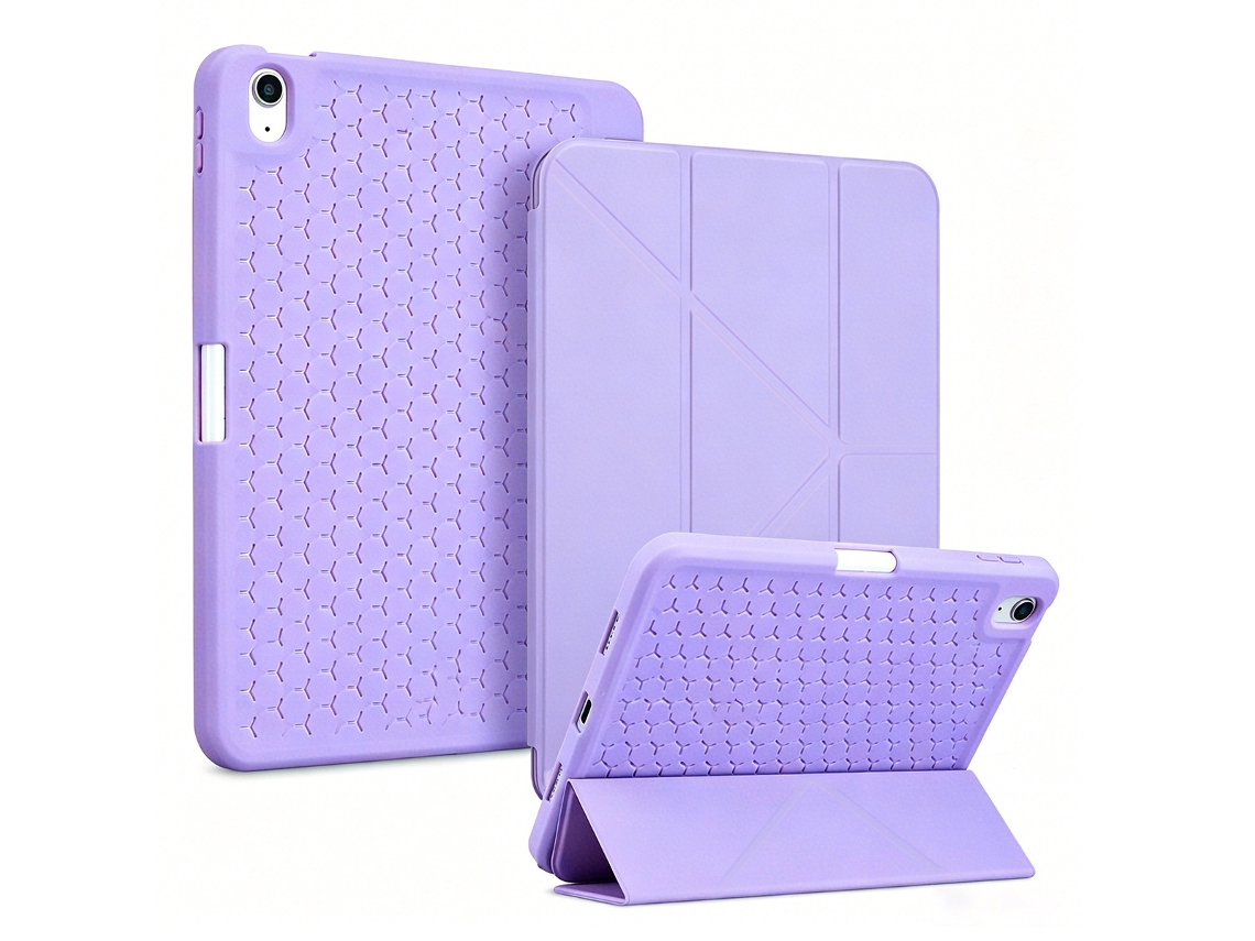 Capa Para Ipad Pro De 11 Polegadas (2018/2020/2021/2022) Hibbent Dissipação De Calor Em Favo De Mel (roxo)