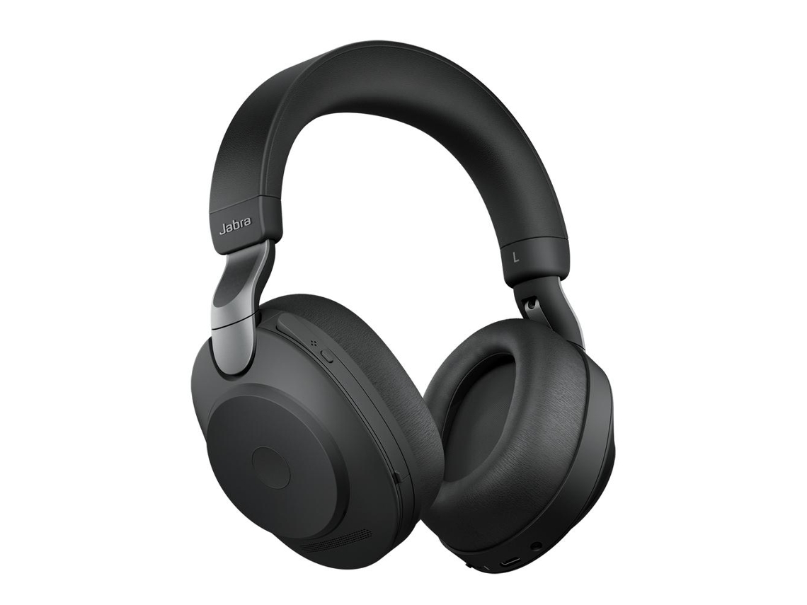 Jabra Evolve2 85 Uc Stereo Auscultadores Fita de Cabeça Conetor 3.5 Mm Usb Type-C Bluetooth Preto