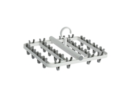 Rack de Secado Plegable Con Pinzas Multifuncional Blanco Gris
