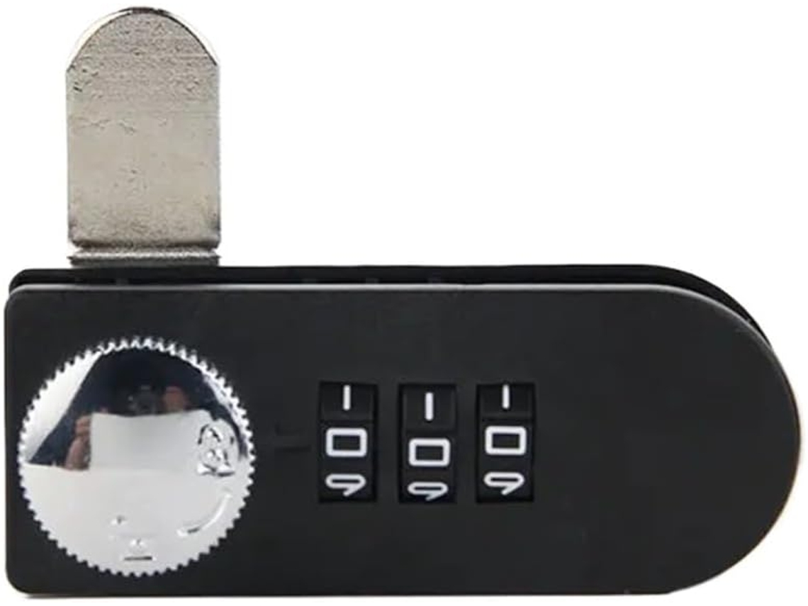 Fechadura De Lingueta Giratória Para Porta Simples Ou Dupla Com Senha 1 Unidade Pagamento Triplo
