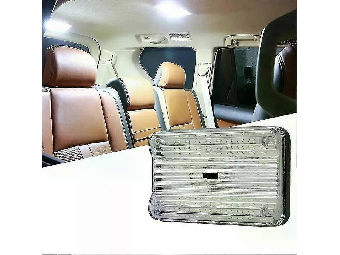 Luz De Leitura Interna Para Carro Com 36 Leds, Para Teto E Uso No Teto.