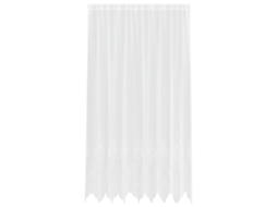 Maison Exclusive - Cortina De Renda Com Cortinas Branco 245 X 200 Cm Poliéster