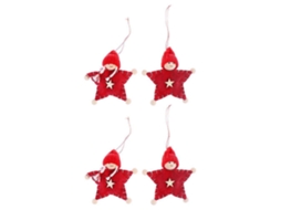 Peças Lindos Enfeites De Lã Artesanais Pingentes Para Árvore De Natal Olysi Shop
