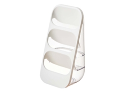 Eyf suporte de 3 Camadas para Colheres de Pau e Facas Armazenamento À Prova D'água com Drenagem Branco