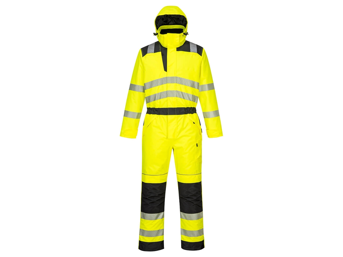 Pw3 Winter High Visibility Diver - Proteção E Estilo Laranja E Preto / Gg