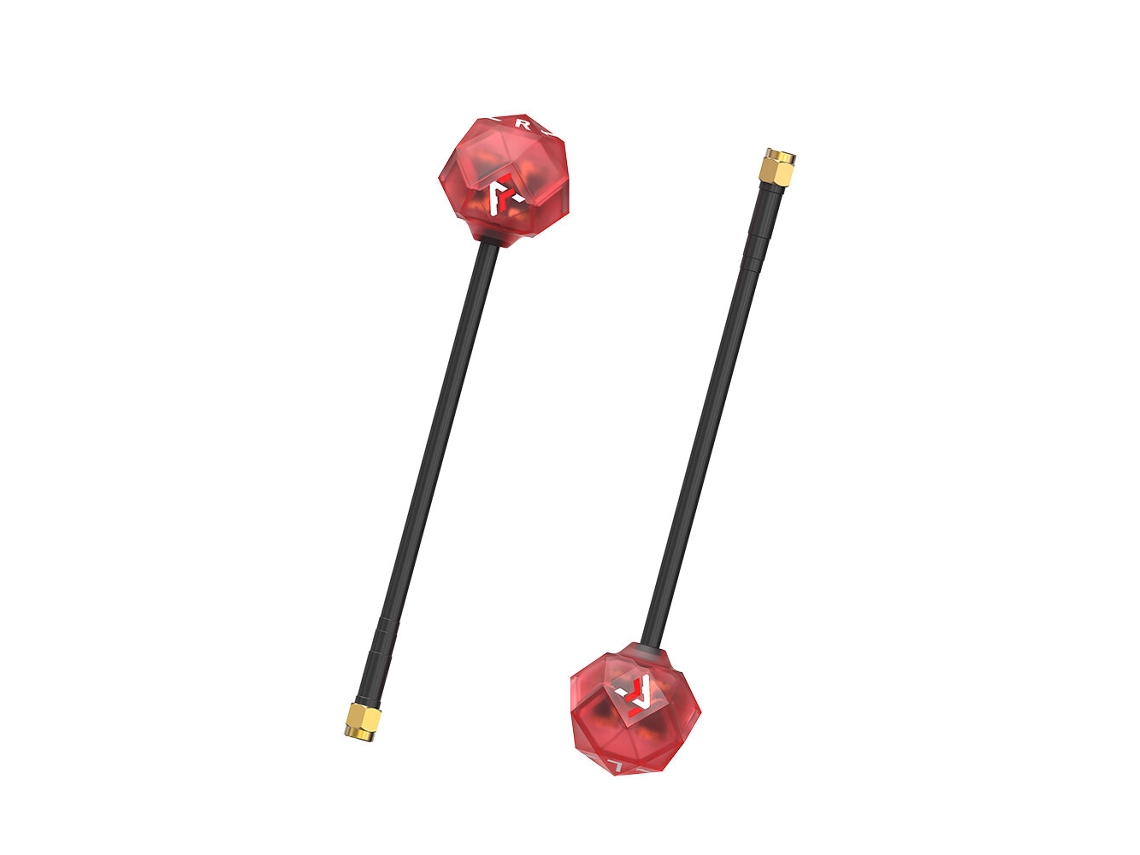 2 Unlhcp60mm Axisflying Prism V2 Antena Fpv 5.8g Alto Ganho 5dbi Lds Calibrada Sinal Estável Sma Macho 60 150mm Drones Rc MDUG