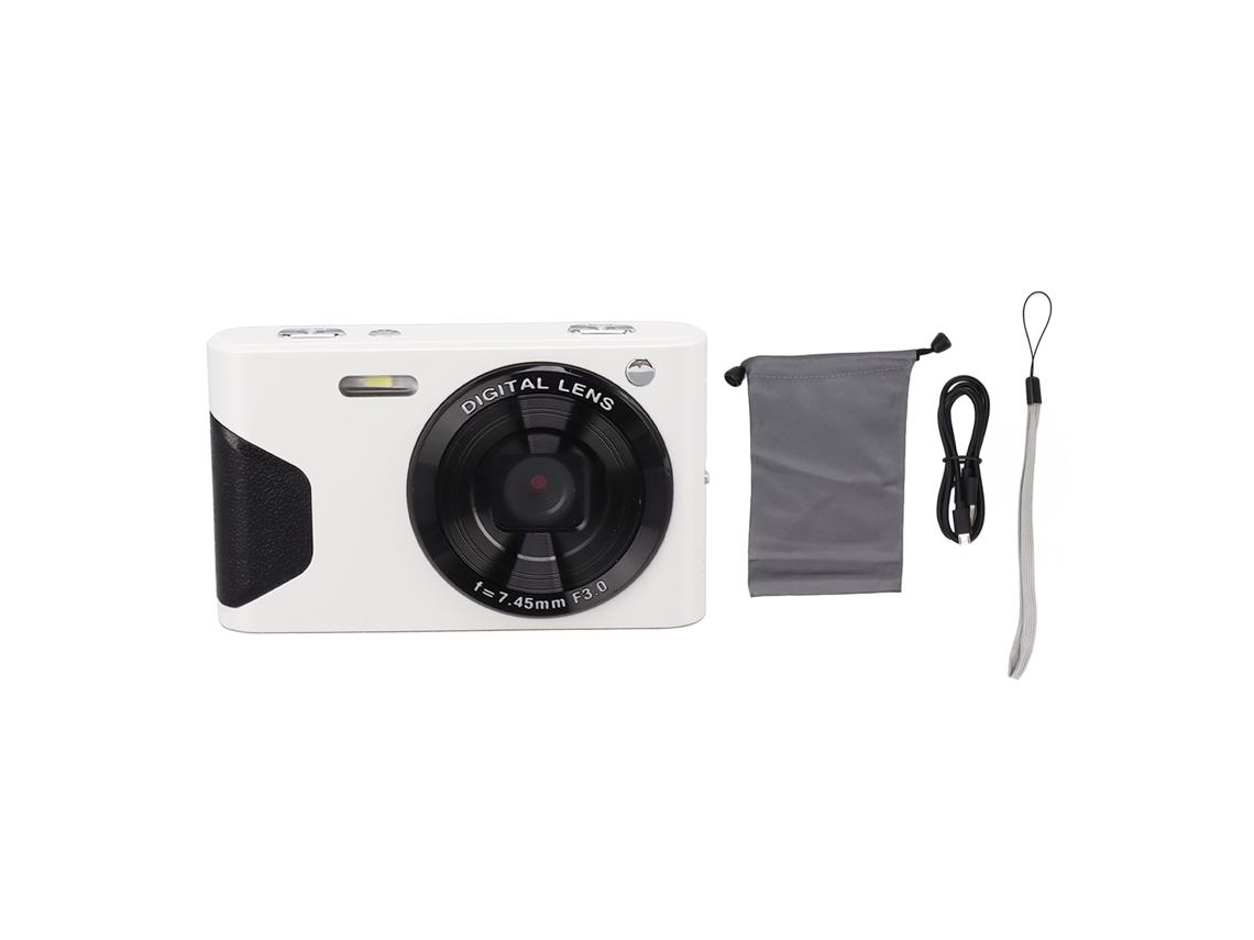 Câmera Digital Compacta 30mp 1080p Hd Câmera Digital De Bolso Inteligente Tela Ips De 2,8 Polegadas Zoom 8x Câmera Com Foco Automático Brilvibera