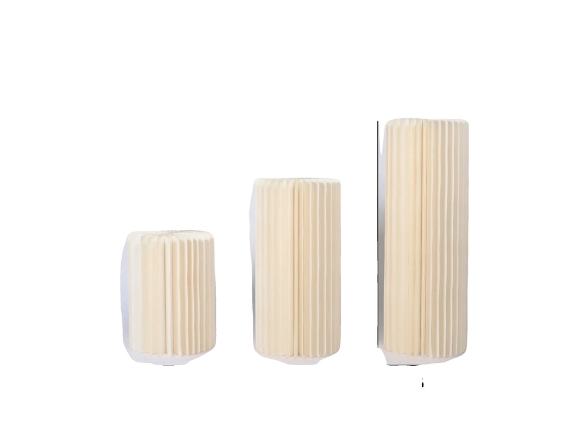Suportes para Buffet, Material PVC Transparente, Design Resistente e Elegante, Branco 40 60 80 OEM